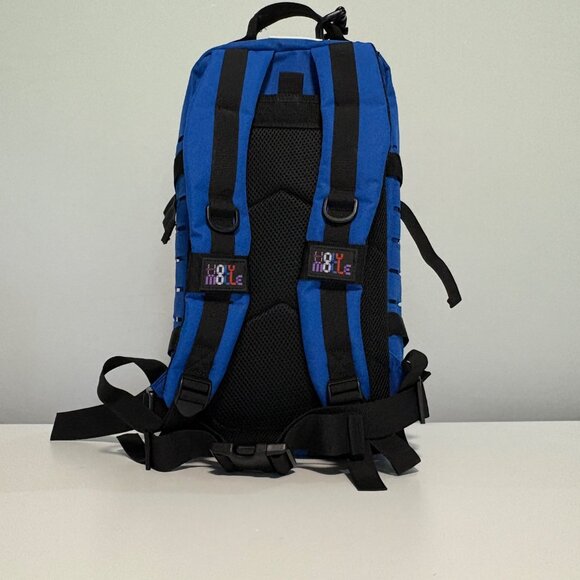 25L Blue Tactical Backpack With Adjustable Straps & Multiple Compartments - Picture 2 of 9